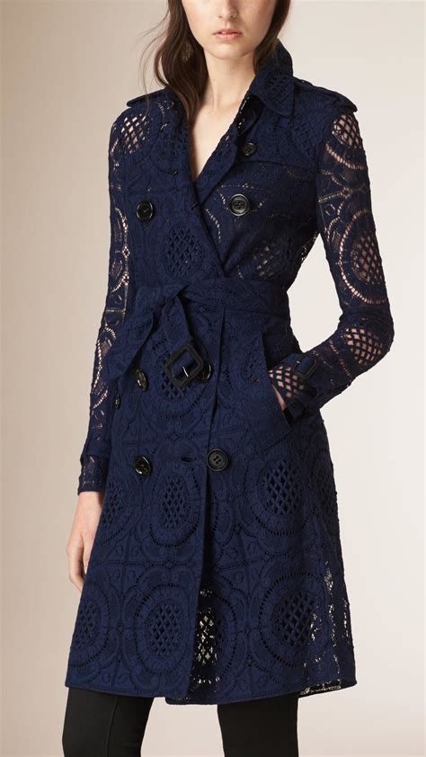 burberry english lace trench coat